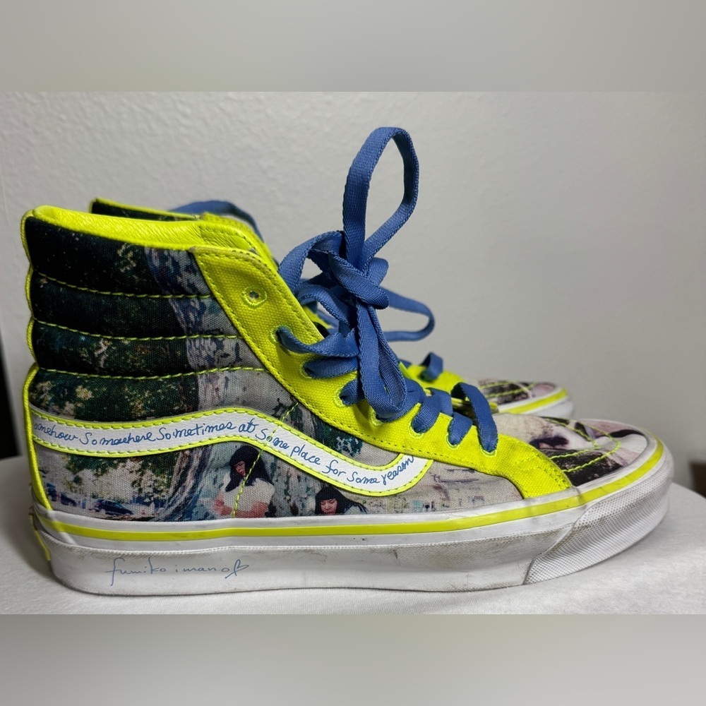 Vans Vault X Sarah Andelman X Fumiko Imano SK8 Hight Top Lace Up Sneakers Size 7